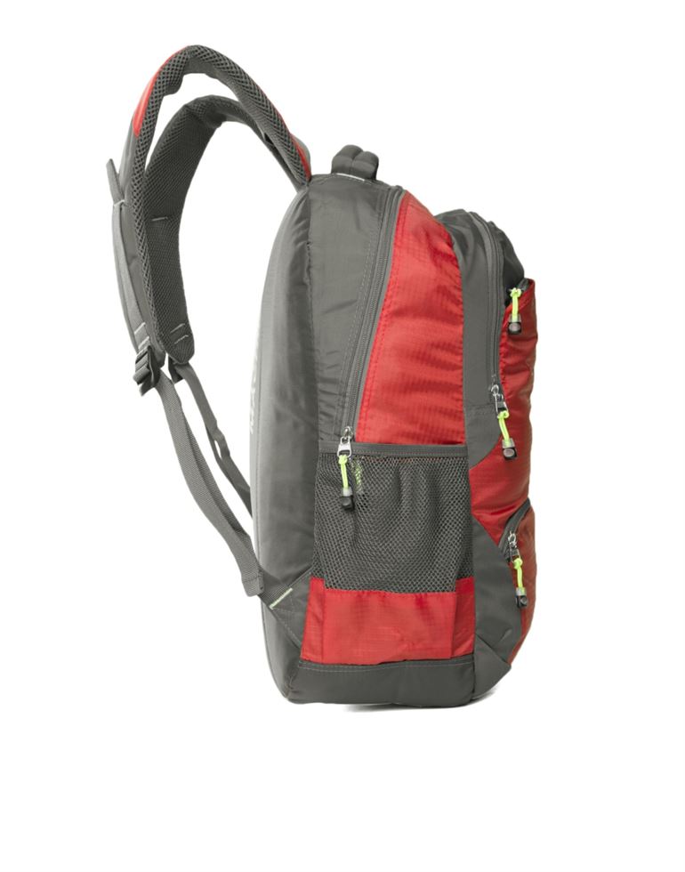 Flying Machine UniSex Red Casual Wear Backpack